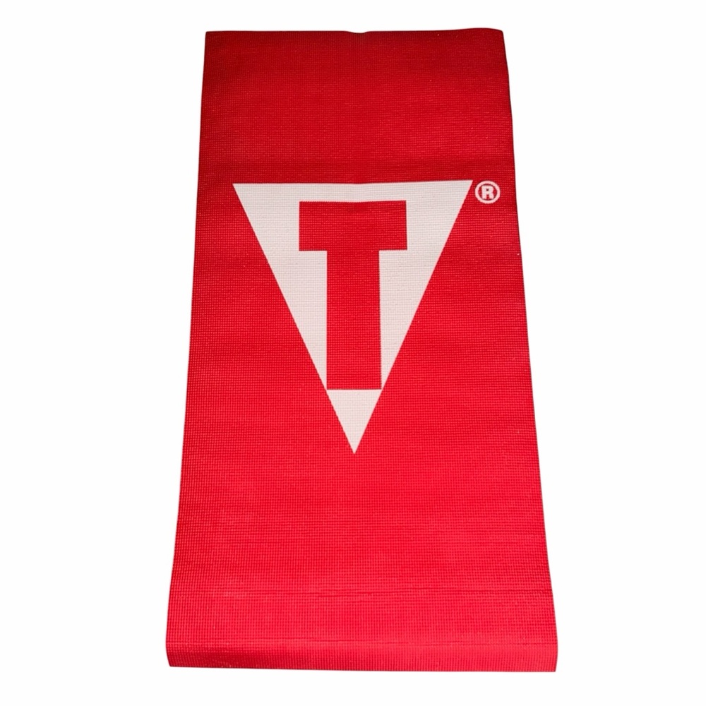 Title Boxing Mat Red "T” Logo Boxing Mat